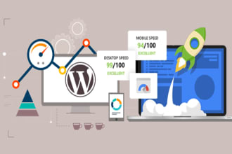 do wordpress site optimization, increase speed and load faster