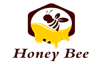 design custom creative professional bee logo