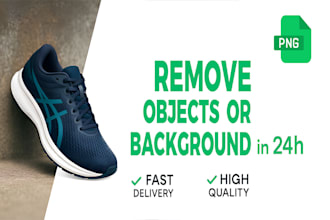 bulk remove background or objects from photos in 24 hours