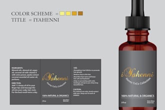 design makeup and beauty product logo
