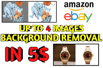 remove background of images for online store or logo