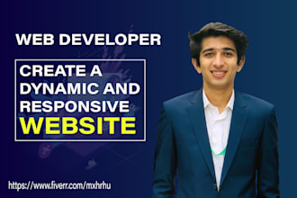 make any kind of dynamic website for you