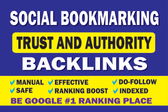 rank your website google 1st page by bookmark SEO backlinks