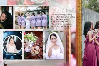 wedding album photobook n color correction