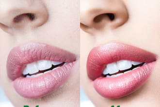 do headshot retouch, skin retouch, portrait, photo enhancement, click to judge