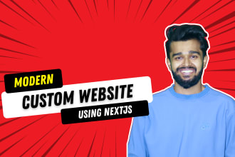 built you web applications using reactjs and nextjs