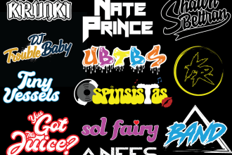 design stunning dj, music, artist, band, producer logo