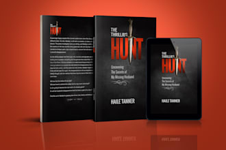 design a modern ebook and paperback book cover