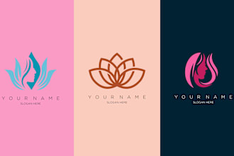 elegant medical spa logo to enhance your wellness brand