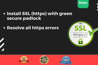 install and configure SSL certificate on your wordpress website