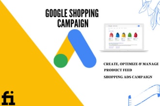 set up and optimize google shopping ad