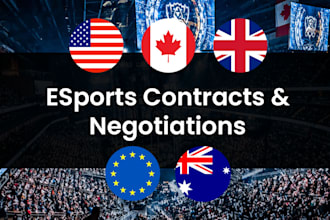 negotiate and craft esports contracts