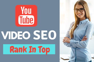 do youtube channel SEO for improving video rank in search