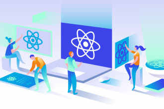 create website using react,redux,context