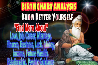 do accurate reading of birth chart by vedic astrology