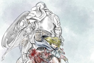draw your rpg character in color