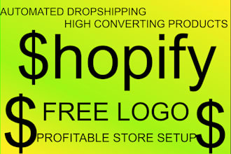 create shopify dropshipping store