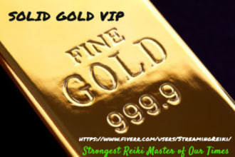 do solid gold VIP transformational energy package