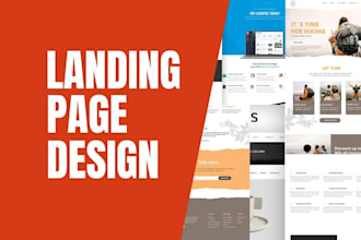 design responsive wordpress landing page or squeeze page