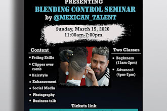 design creative flyer design