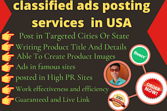 post classified ads in the USA for your business growth and customer