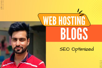 write web hosting blogs, web hosting articles