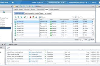 perform virtual desktop infrastructure using vmware horizon