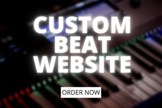 build your custom beat website with wordpress