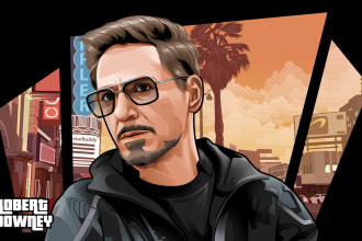 draw your photo into gta style