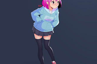 do stylized portrait for you