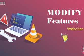modify wordpress website design and existing functionality
