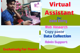 be your virtual assistant  and admin support