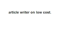 provide you quality articles