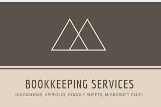 do accurate bookkeeping, reconciliation, and data entry