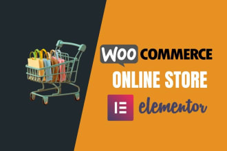 create wordpress ecommerce online store, woocommerce dropshipping website