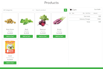 make pure PHP online shop for cash on delivery