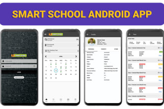 sell school and hospital management system with apps