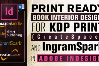 design cover and format manuscript or fix any rejected book for amazon KDP