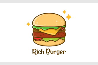 design a cute logo for food and truckfood business on 1 day