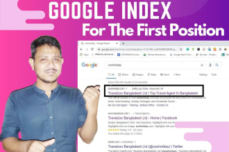 index your website on google and also others search engines