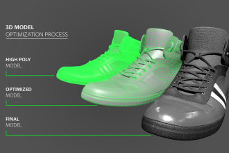 optimize 3d cad models to game assets
