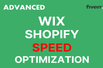 speed up wix and shopify store desktop and mobile view