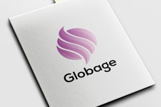 do 3 modern minimalist logo and stationery design