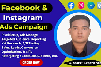 create professional facebook ads campaign