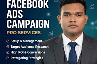 create professional facebook ads campaign