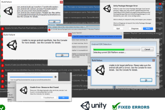 fix unity game bugs