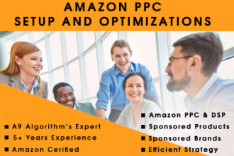 setup optimize and manage your amazon PPC campaigns