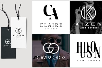 design luxury fashion, clothing brand or streetwear line logo