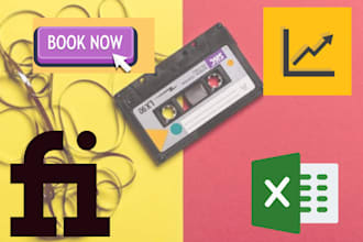 be your excel expert, do data entry, organize data