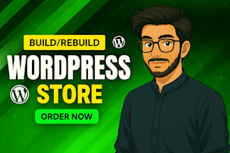 build wordpress woocommerce website or ecommerce website
